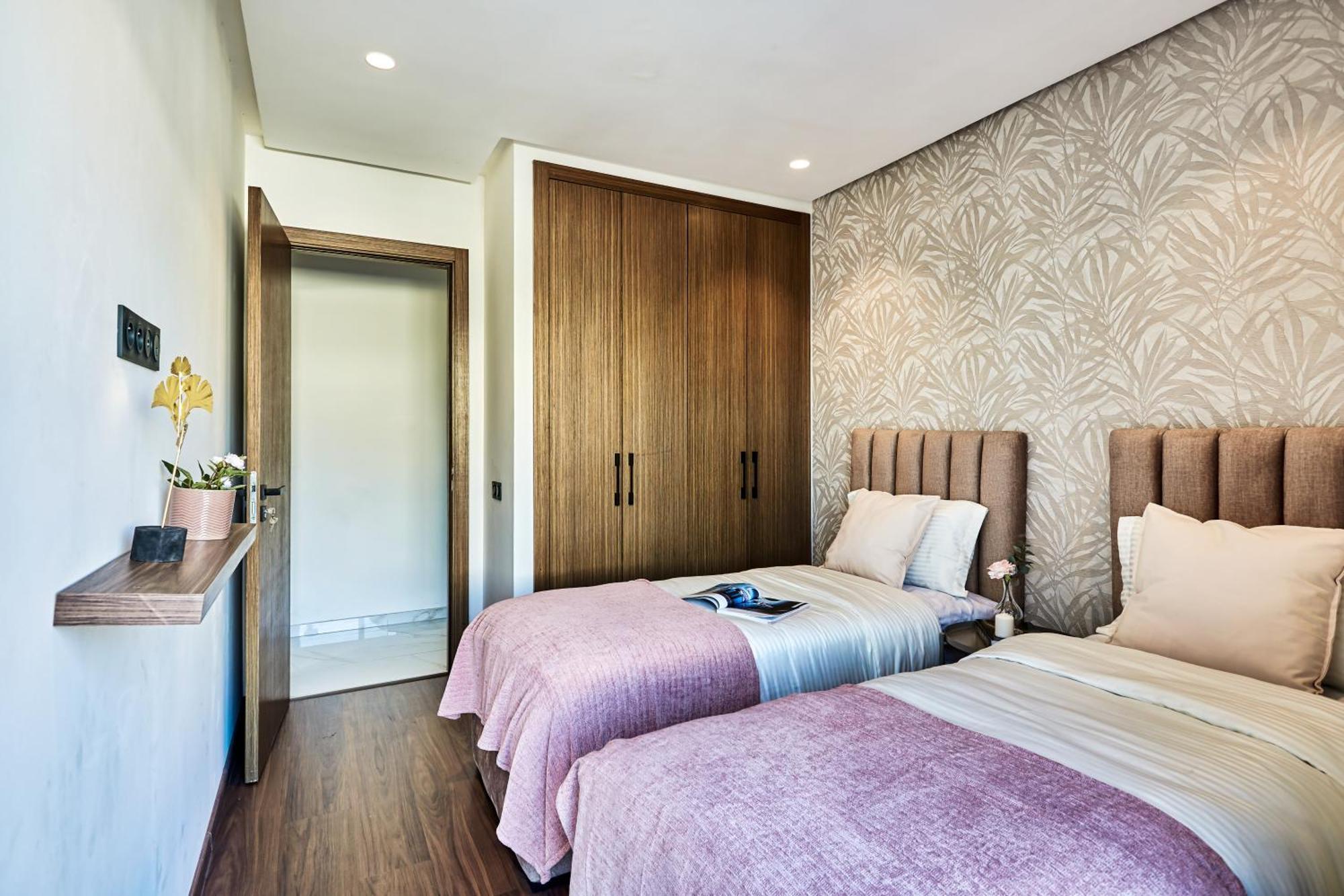 Appartement Sleek And Modern 2-Bed Unit In Downtown Casa à Casablanca Extérieur photo