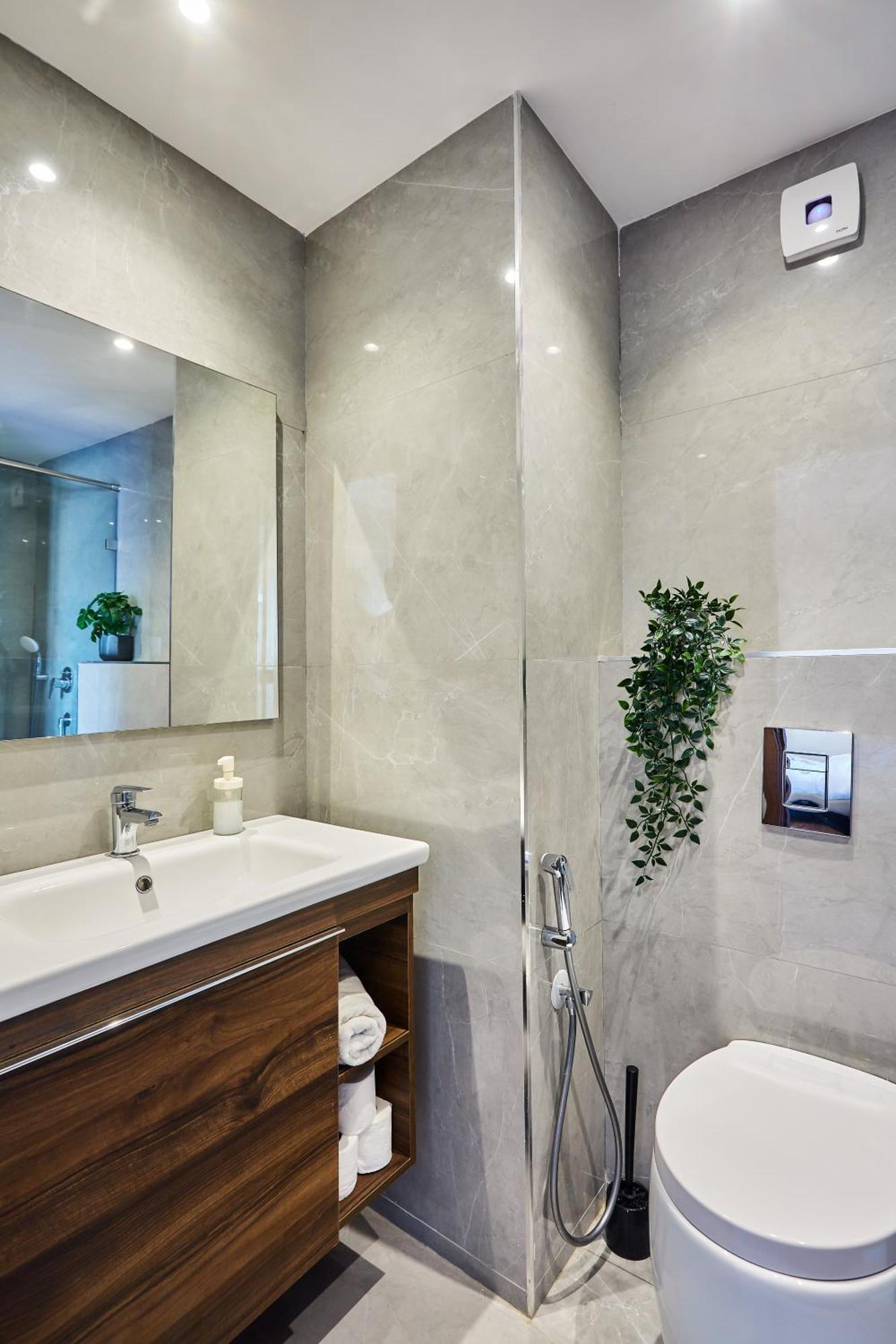 Appartement Sleek And Modern 2-Bed Unit In Downtown Casa à Casablanca Extérieur photo